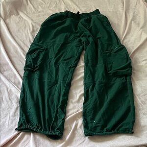 Dark Green Cargo Pants
